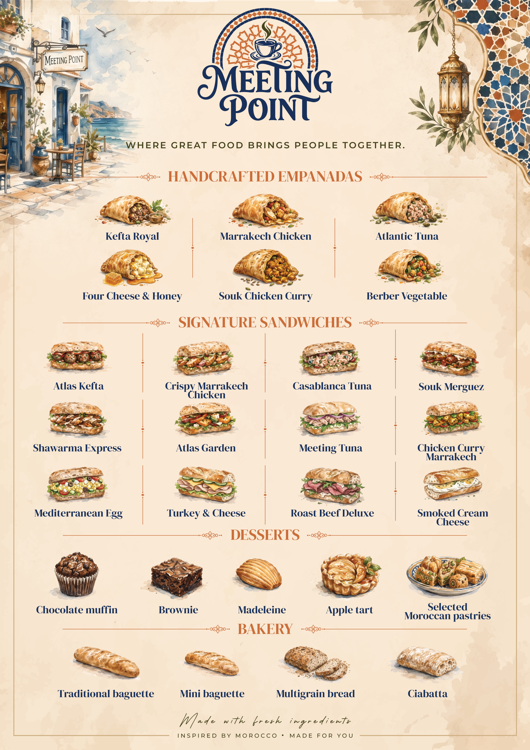 Menu Page 1